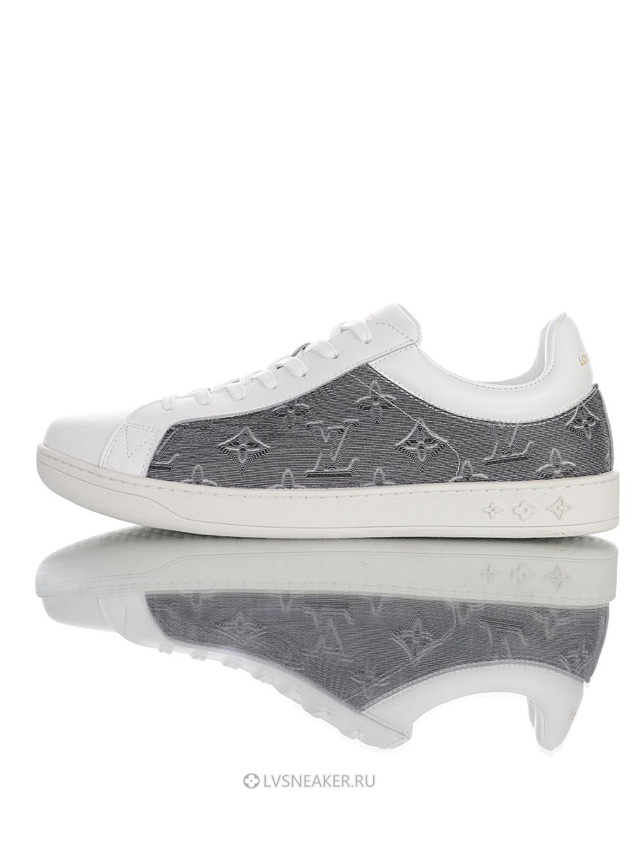 Louis Vuitton LV Luxembourg "Monogram White Grey" 1A5HC4-3 Sneakers