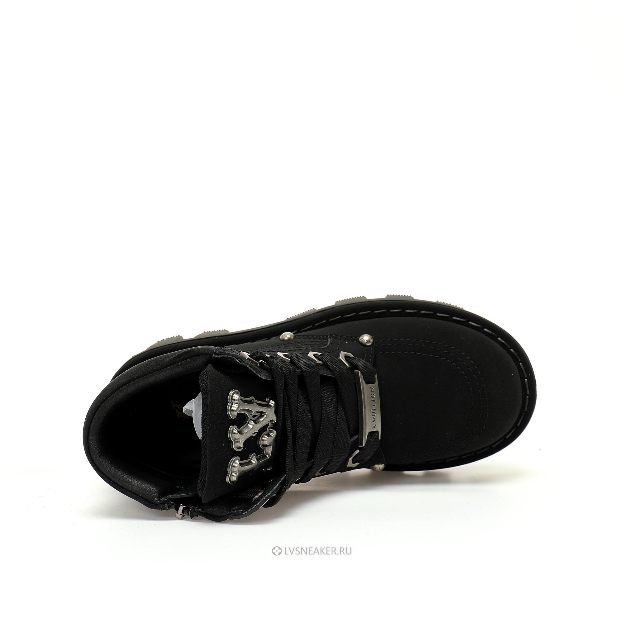 Louis Vuitton LV Checker Ankle Boot "Black" 1ACN89 Sneakers