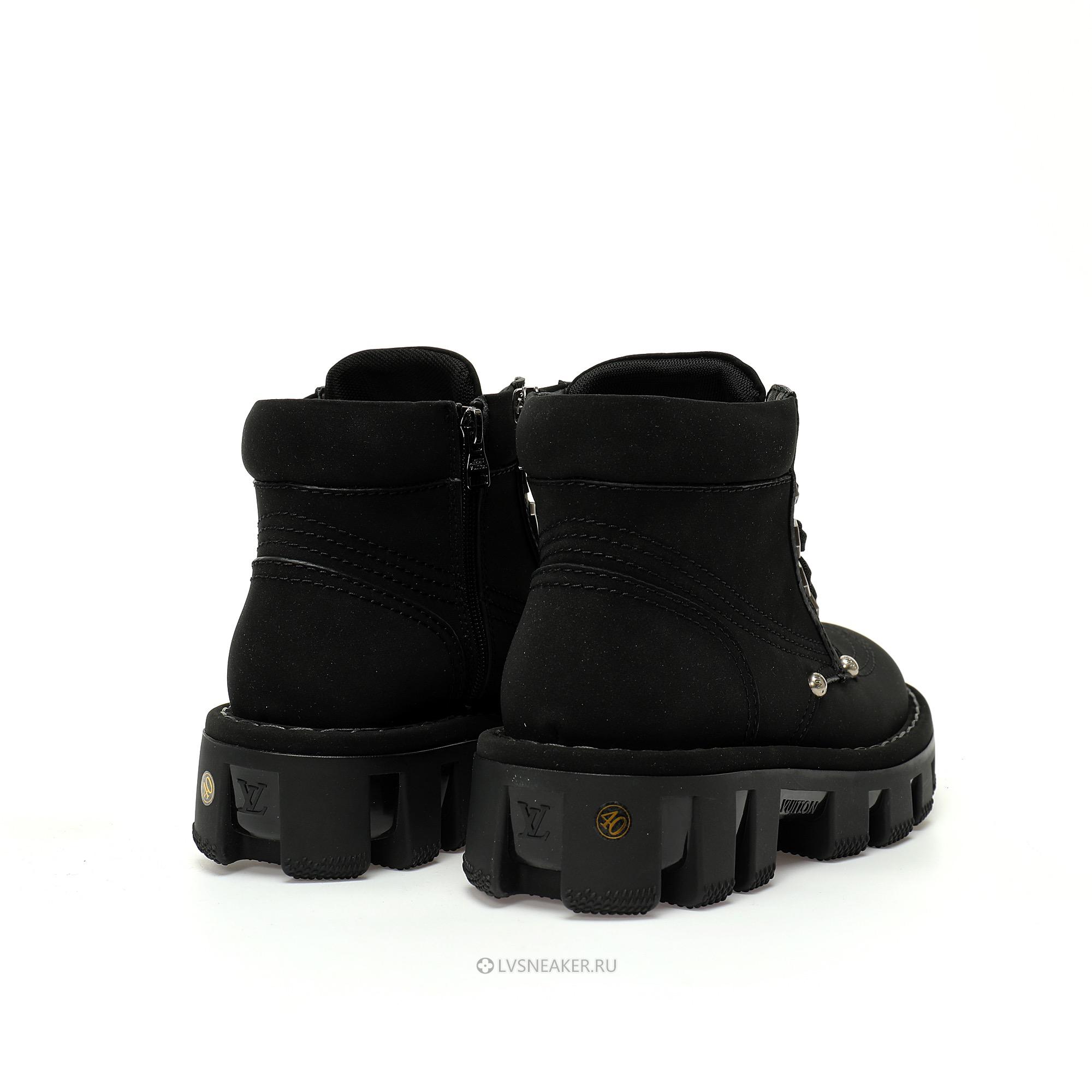 Louis Vuitton LV Checker Ankle Boot "Black" 1ACN89 Sneakers