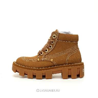 Louis Vuitton LV Checker Ankle Boot "Beige Brown Gold" 1ACN8B Sneakers