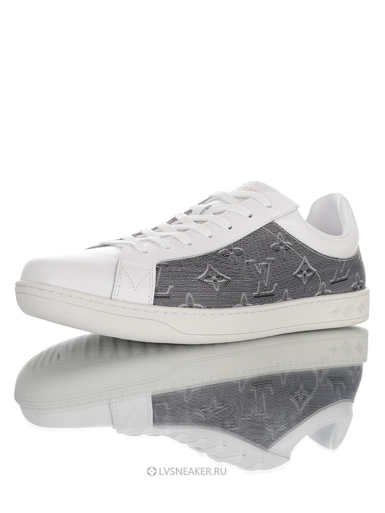 Louis Vuitton LV Luxembourg "Monogram White Grey" 1A5HC4-3 Sneakers