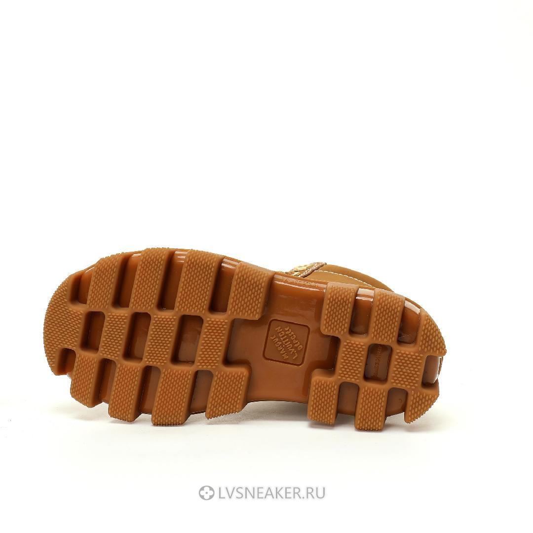 Louis Vuitton LV Checker Ankle Boot "Beige Brown Gold" 1ACN8B Sneakers