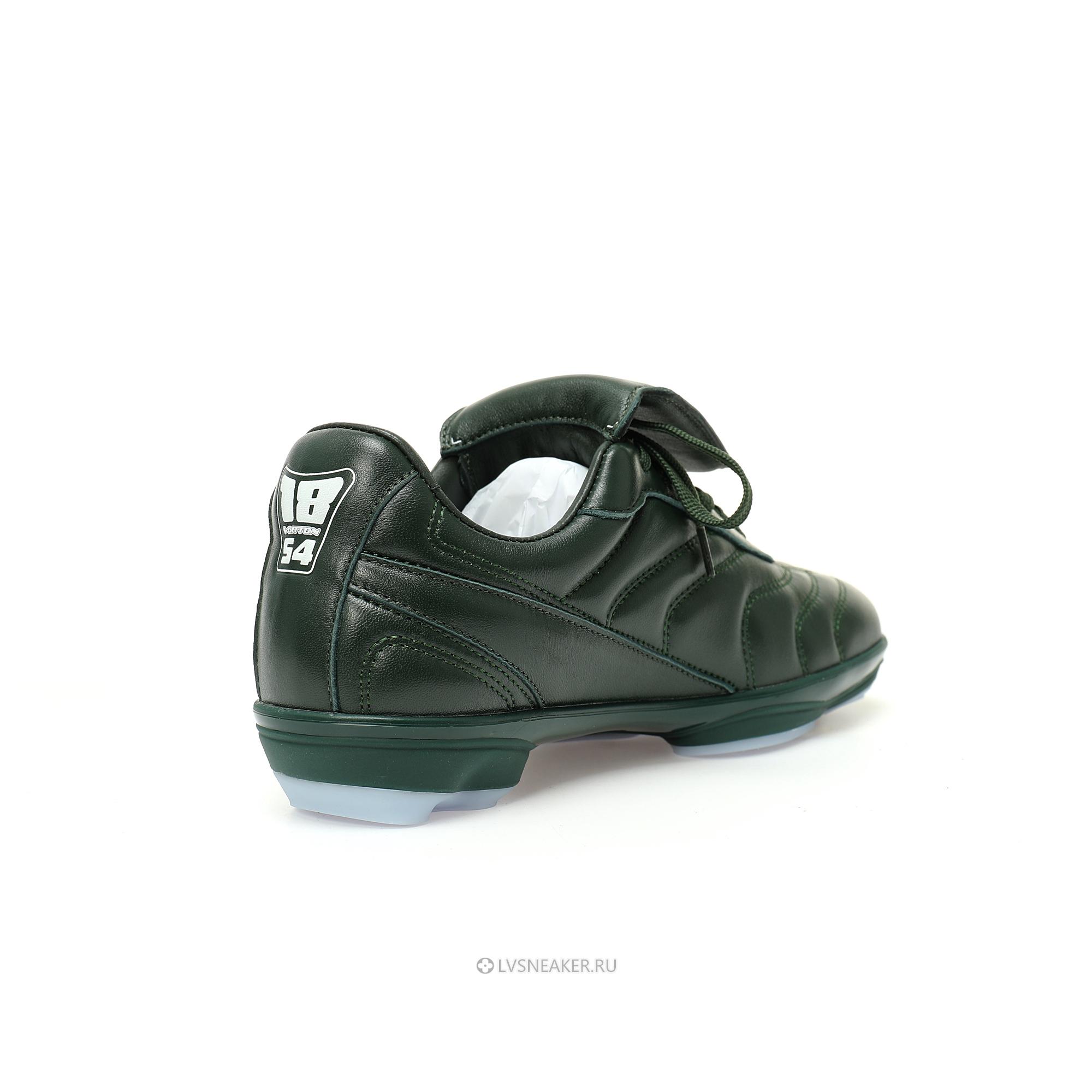Louis Vuitton LV Footprint Soccer "Green" 1AHDPP Sneakers