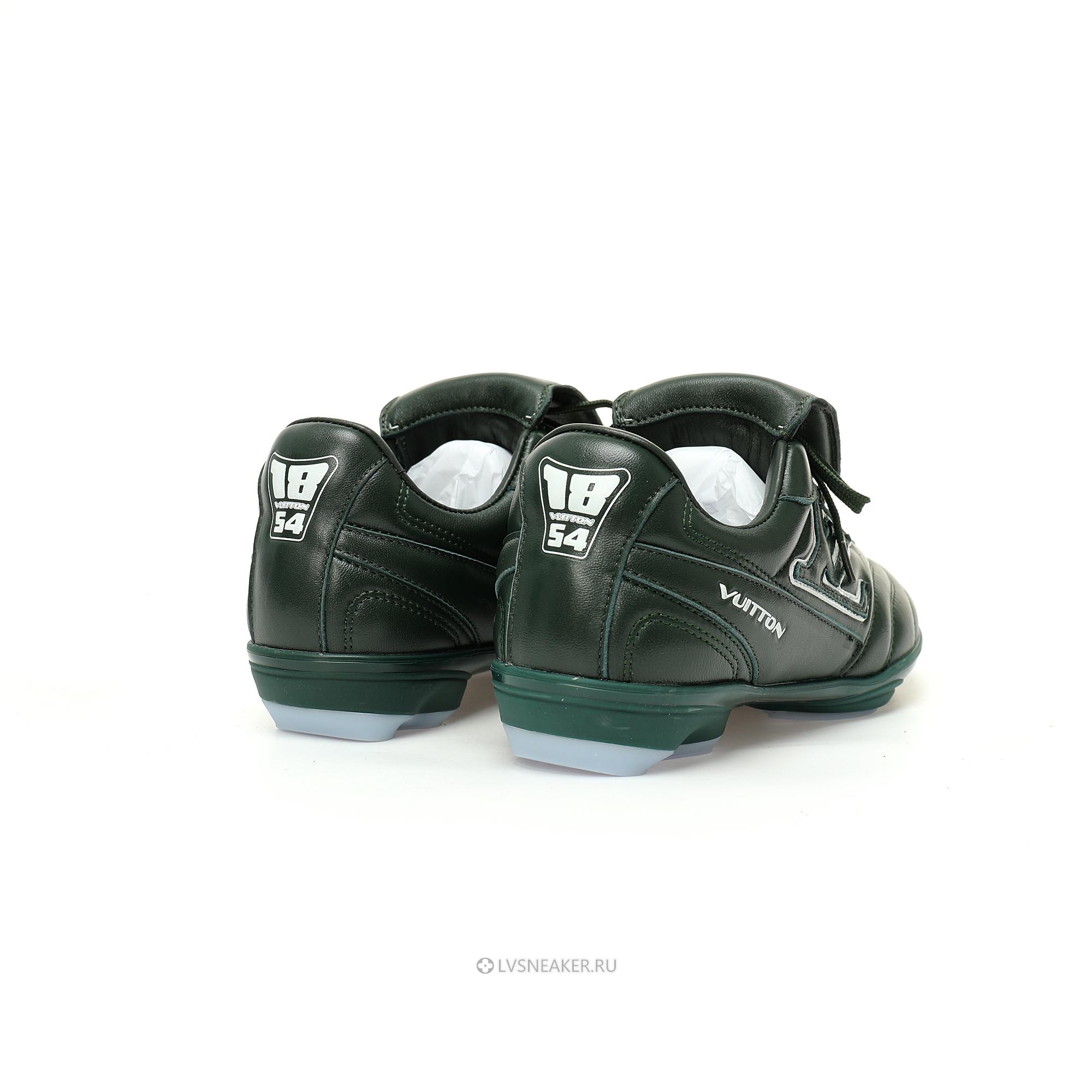Louis Vuitton LV Footprint Soccer "Green" 1AHDPP Sneakers