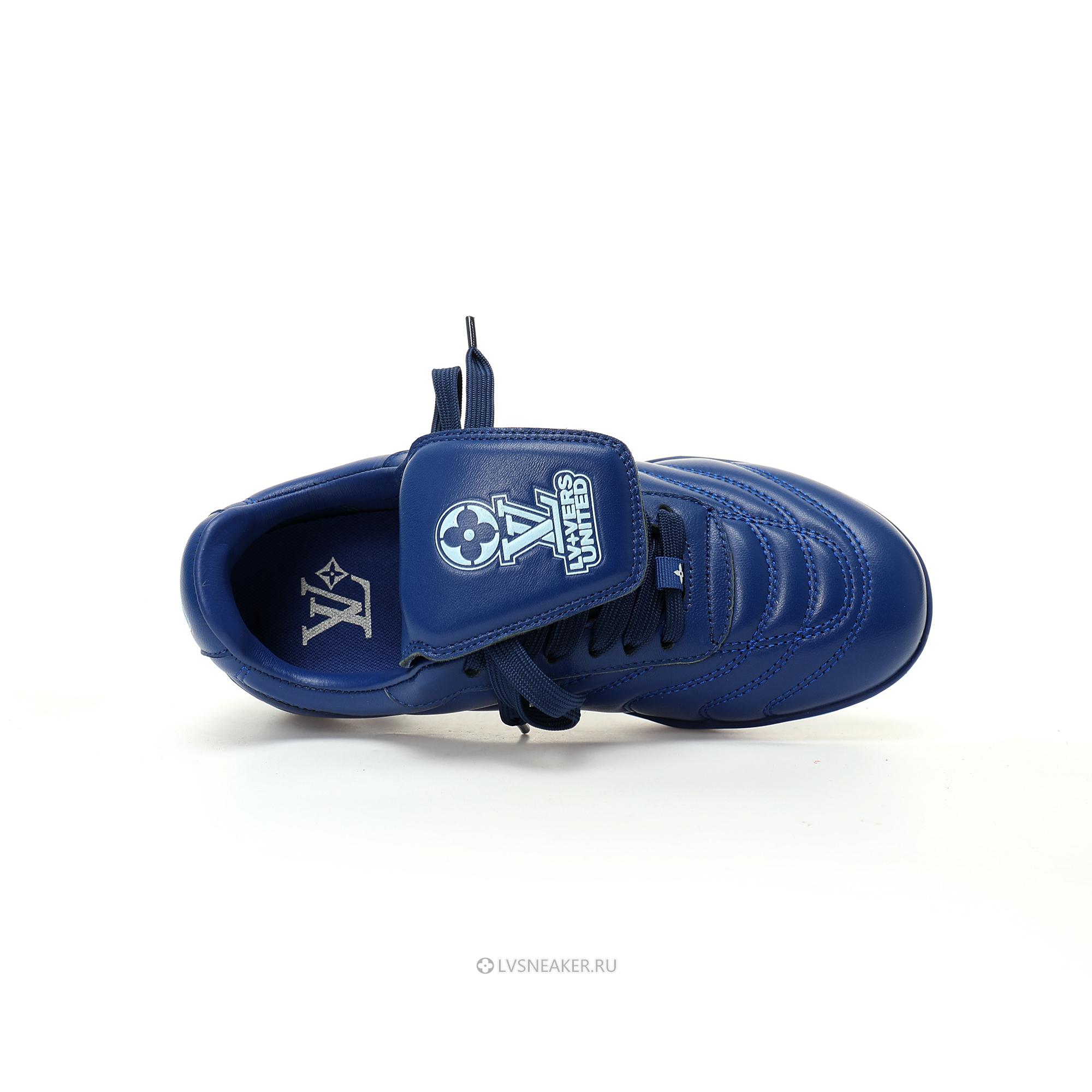 Louis Vuitton LV Footprint Soccer "Blue" 1AHDP8 Sneakers