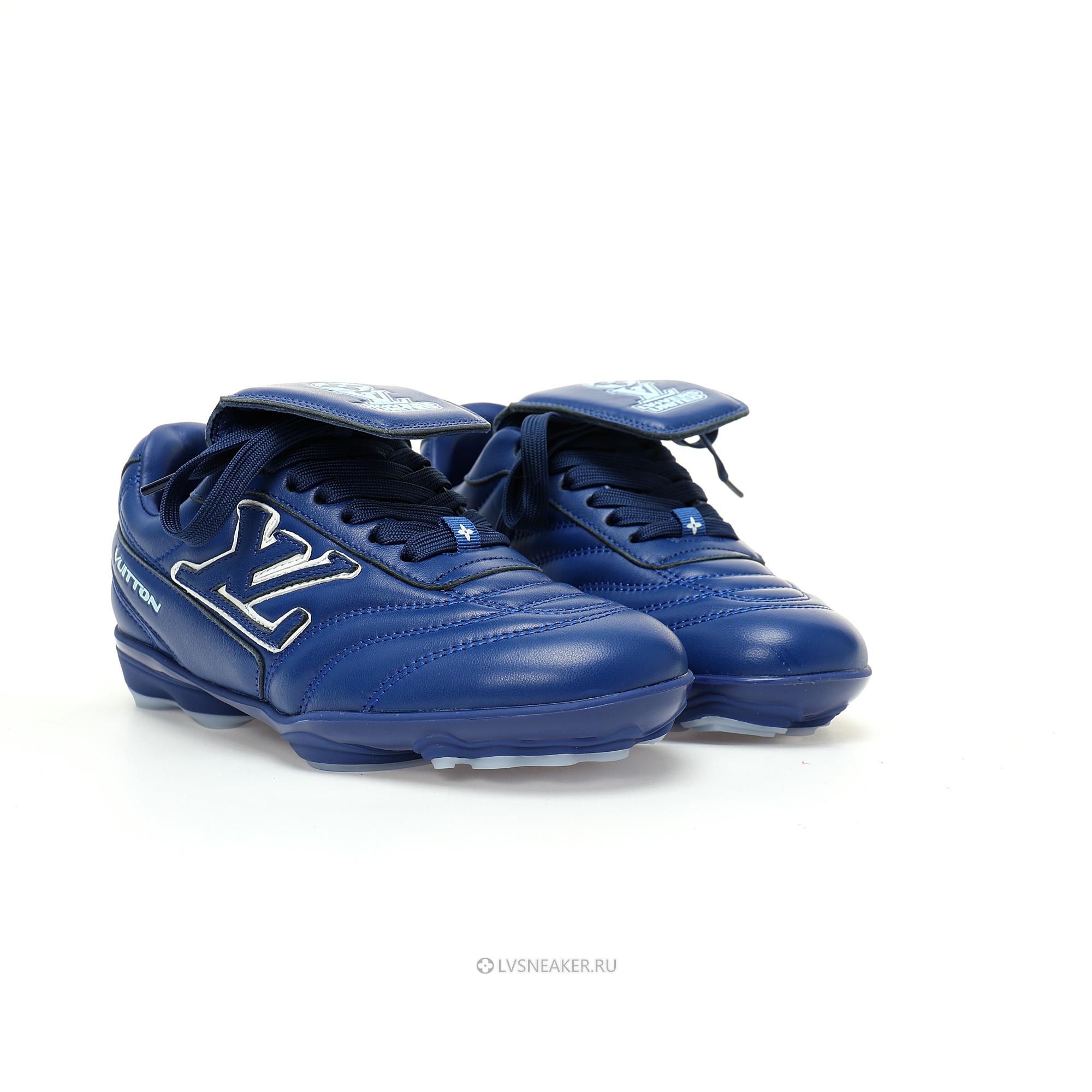 Louis Vuitton LV Footprint Soccer "Blue" 1AHDP8 Sneakers
