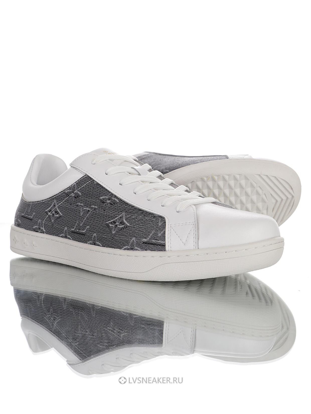 Louis Vuitton LV Luxembourg "Monogram White Grey" 1A5HC4-3 Sneakers