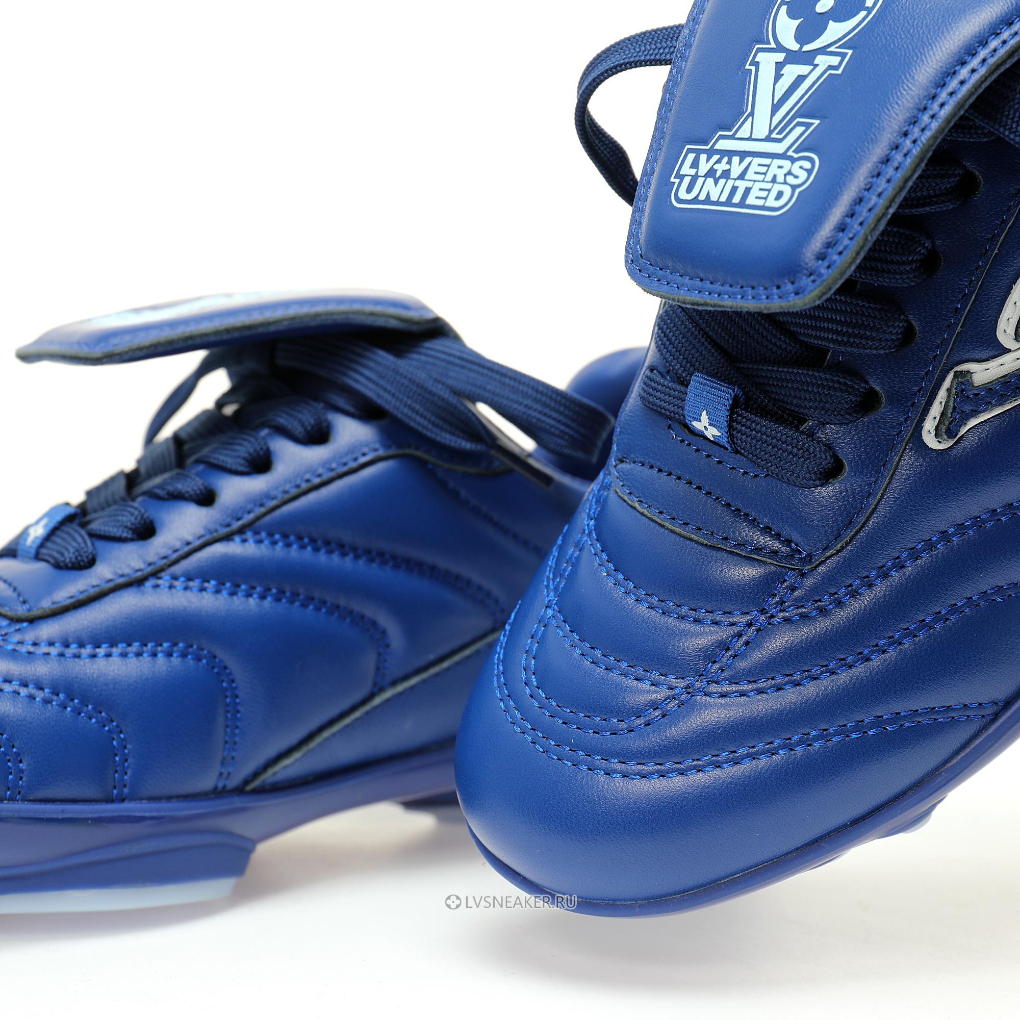 Louis Vuitton LV Footprint Soccer "Blue" 1AHDP8 Sneakers