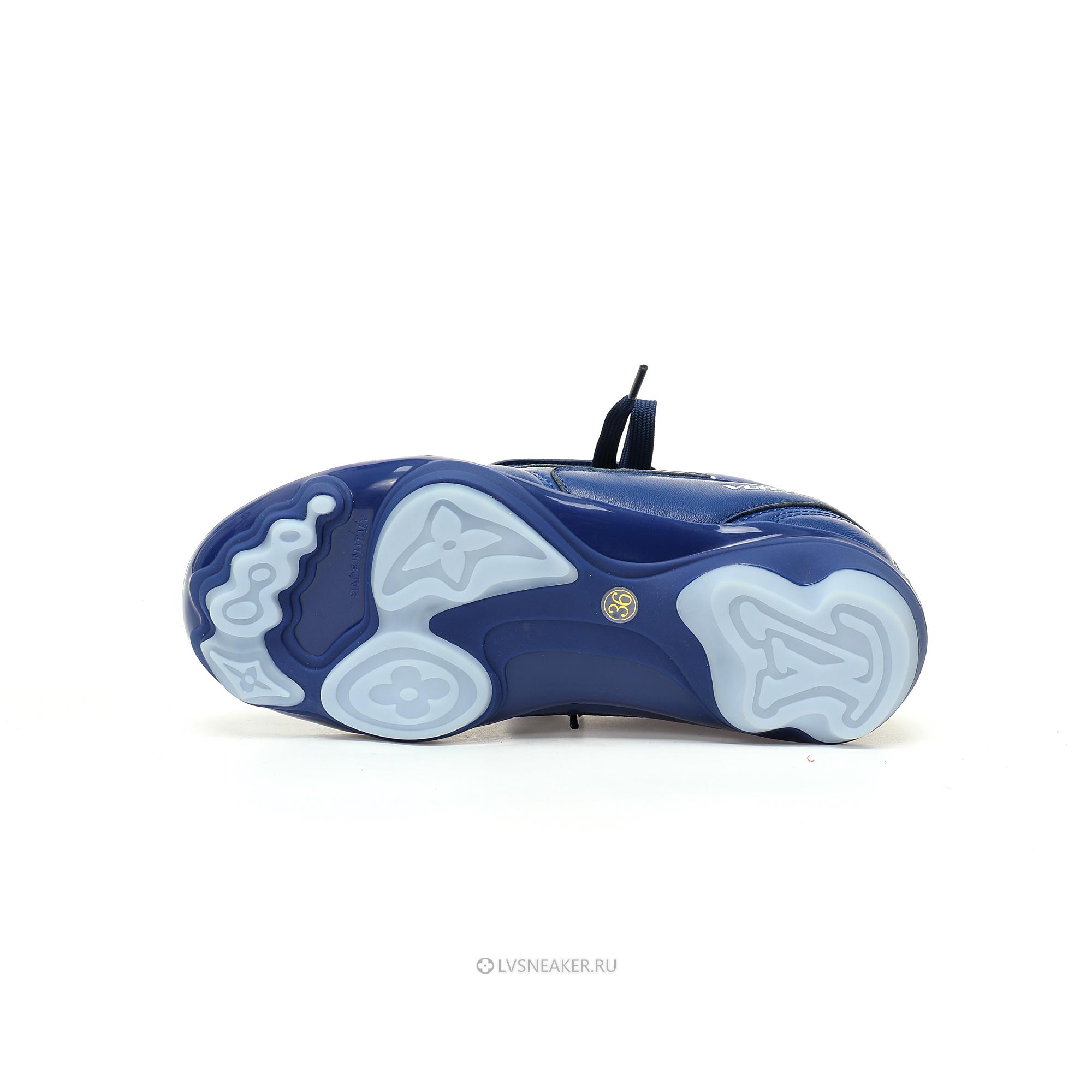 Louis Vuitton LV Footprint Soccer "Blue" 1AHDP8 Sneakers
