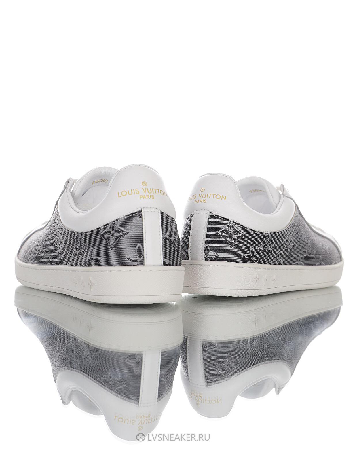 Louis Vuitton LV Luxembourg "Monogram White Grey" 1A5HC4-3 Sneakers
