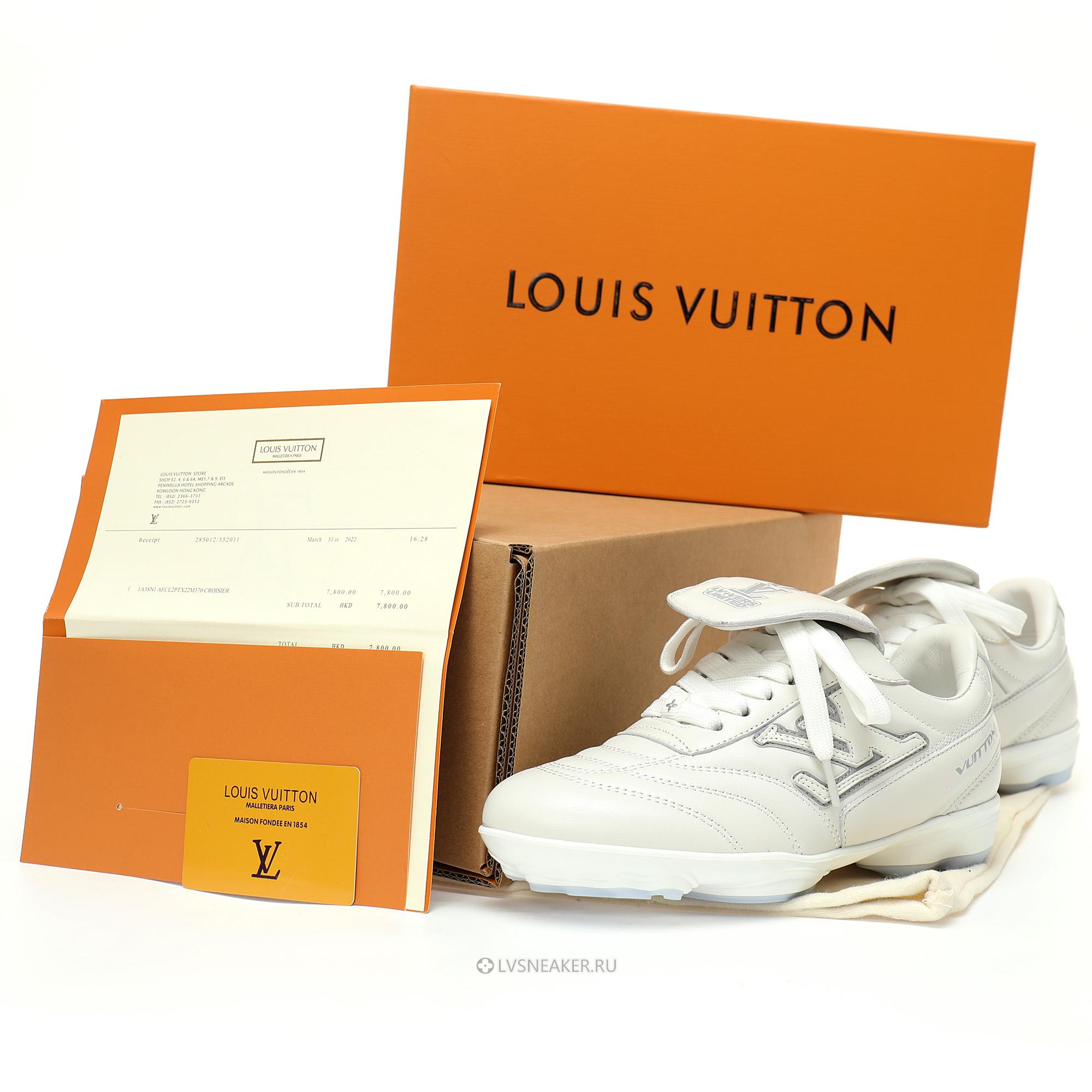 Louis Vuitton LV Footprint Soccer "White" 1AHDOA Sneakers