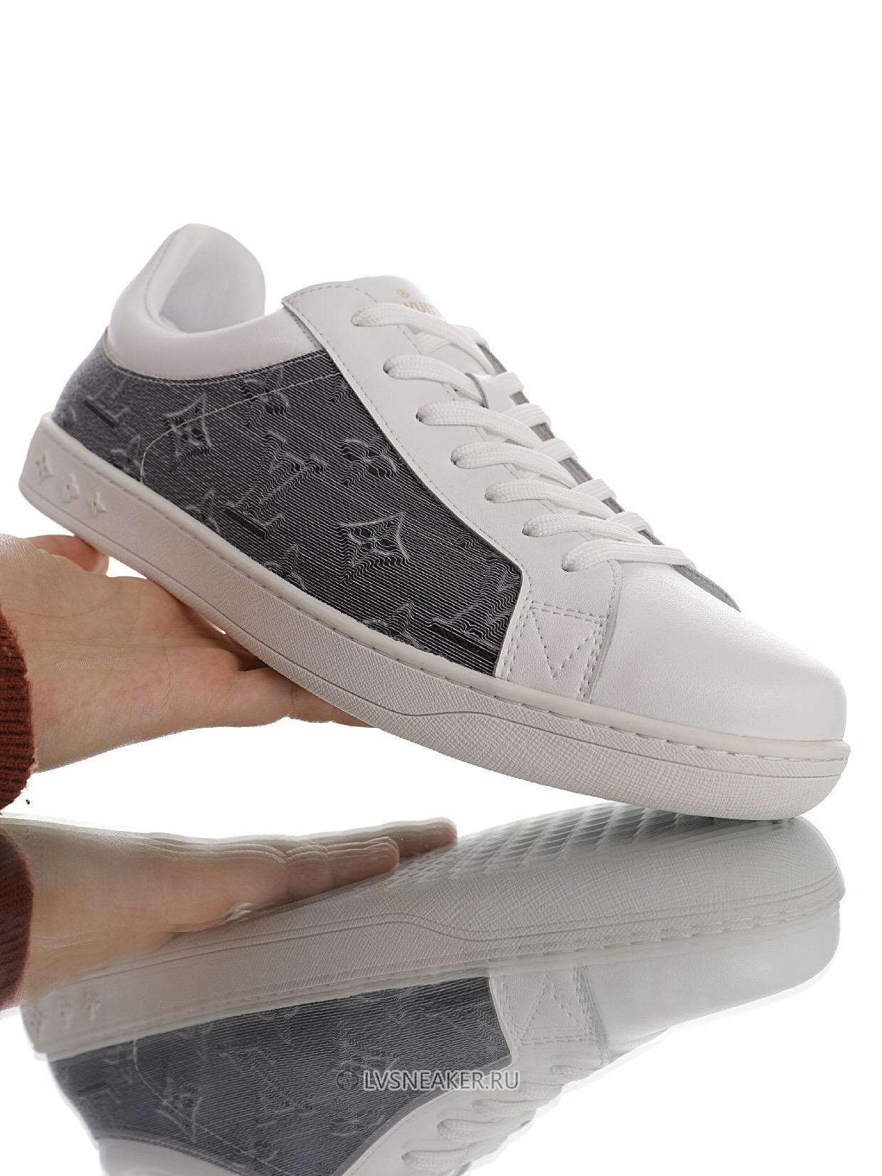 Louis Vuitton LV Luxembourg "Monogram White Grey" 1A5HC4-3 Sneakers