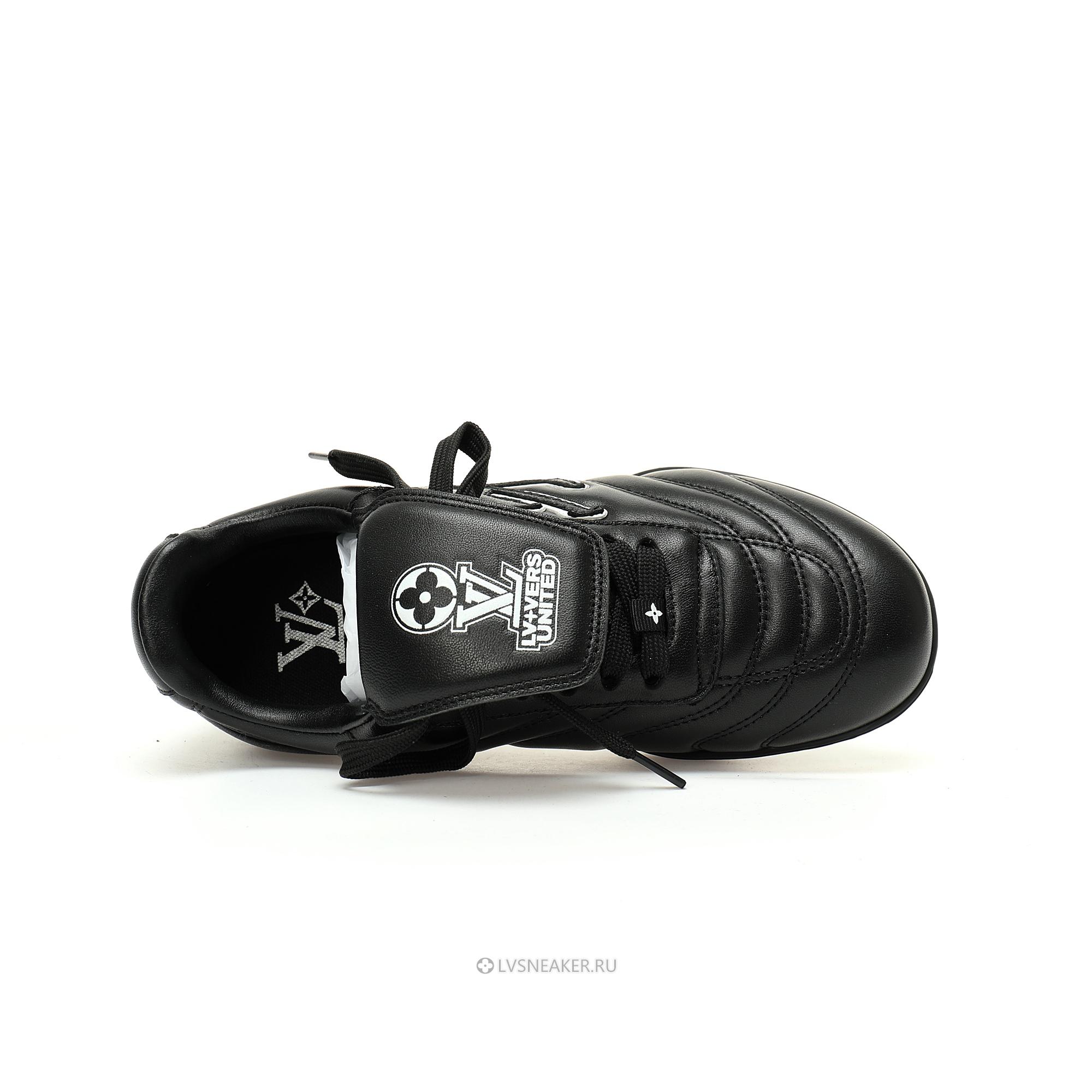 Louis Vuitton LV Footprint Soccer "Black" 1AHAI1 Sneakers