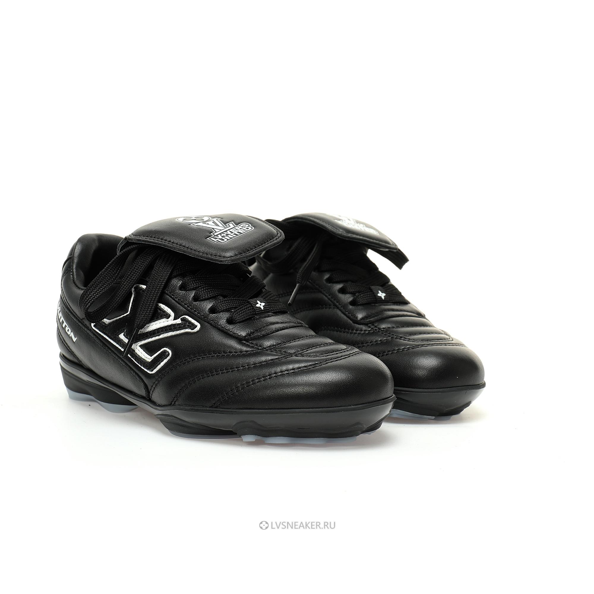 Louis Vuitton LV Footprint Soccer "Black" 1AHAI1 Sneakers