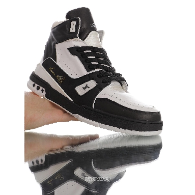 Louis Vuitton LV Trainer High Boot "Black White" 1A5QCL Sneakers