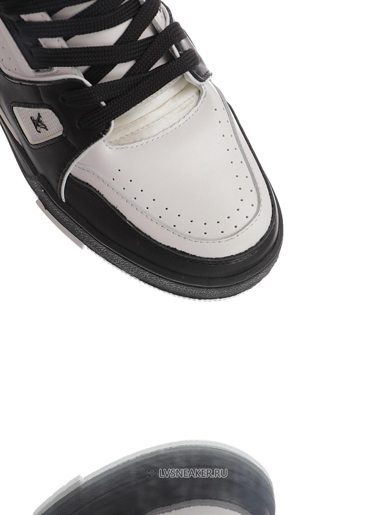 Louis Vuitton LV Trainer High Boot "Black White" 1A5QCL Sneakers