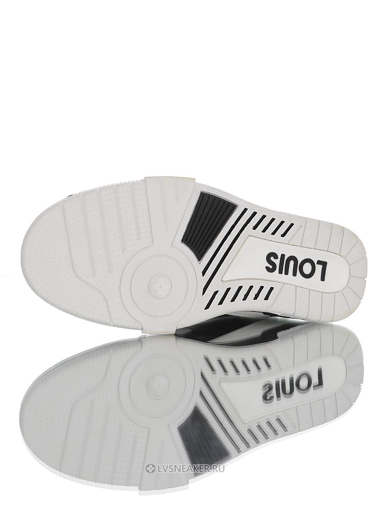 Louis Vuitton LV Trainer High Boot "Black White" 1A5QCL Sneakers