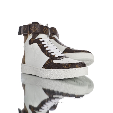 Louis Vuitton LV Boombox High Boot "White Monogram" 1A87PX Sneakers