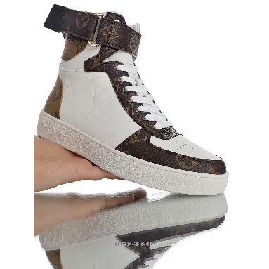 Louis Vuitton LV Boombox High Boot "White Monogram" 1A87PX Sneakers