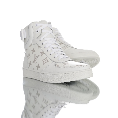 Louis Vuitton LV Rivoli Ankle High Boot "White Monogram" 1A8K2D-2 Sneakers