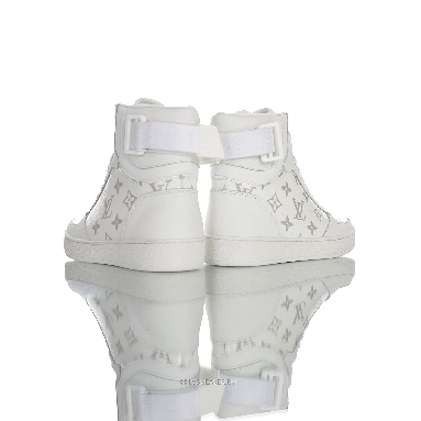 Louis Vuitton LV Rivoli Ankle High Boot "White Monogram" 1A8K2D-2 Sneakers