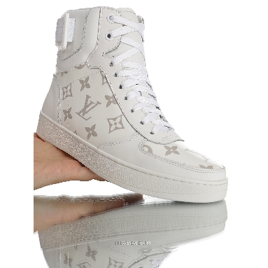 Louis Vuitton LV Rivoli Ankle High Boot "White Monogram" 1A8K2D-2 Sneakers