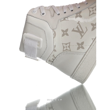 Louis Vuitton LV Rivoli Ankle High Boot "White Monogram" 1A8K2D-2 Sneakers