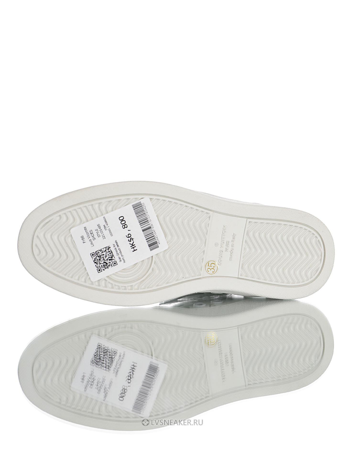 Louis Vuitton LV Rivoli Ankle High Boot "White Monogram" 1A8K2D-2 Sneakers