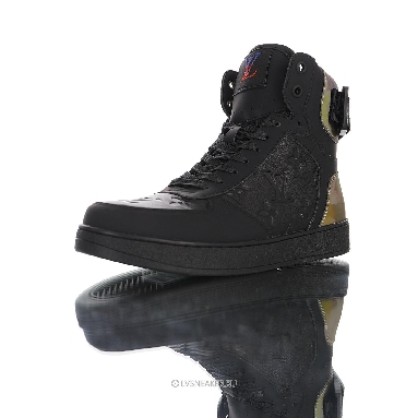 Louis Vuitton LV Rivoli Ankle High Boot "Black with Iridescent Back" 1A7S7 Sneakers