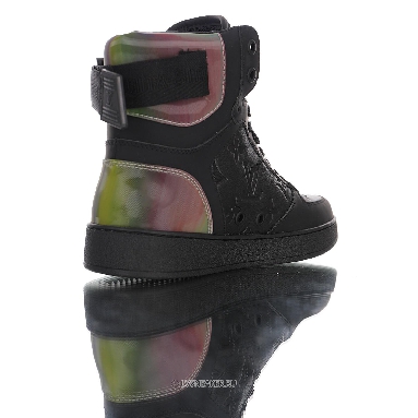 Louis Vuitton LV Rivoli Ankle High Boot "Black with Iridescent Back" 1A7S7 Sneakers
