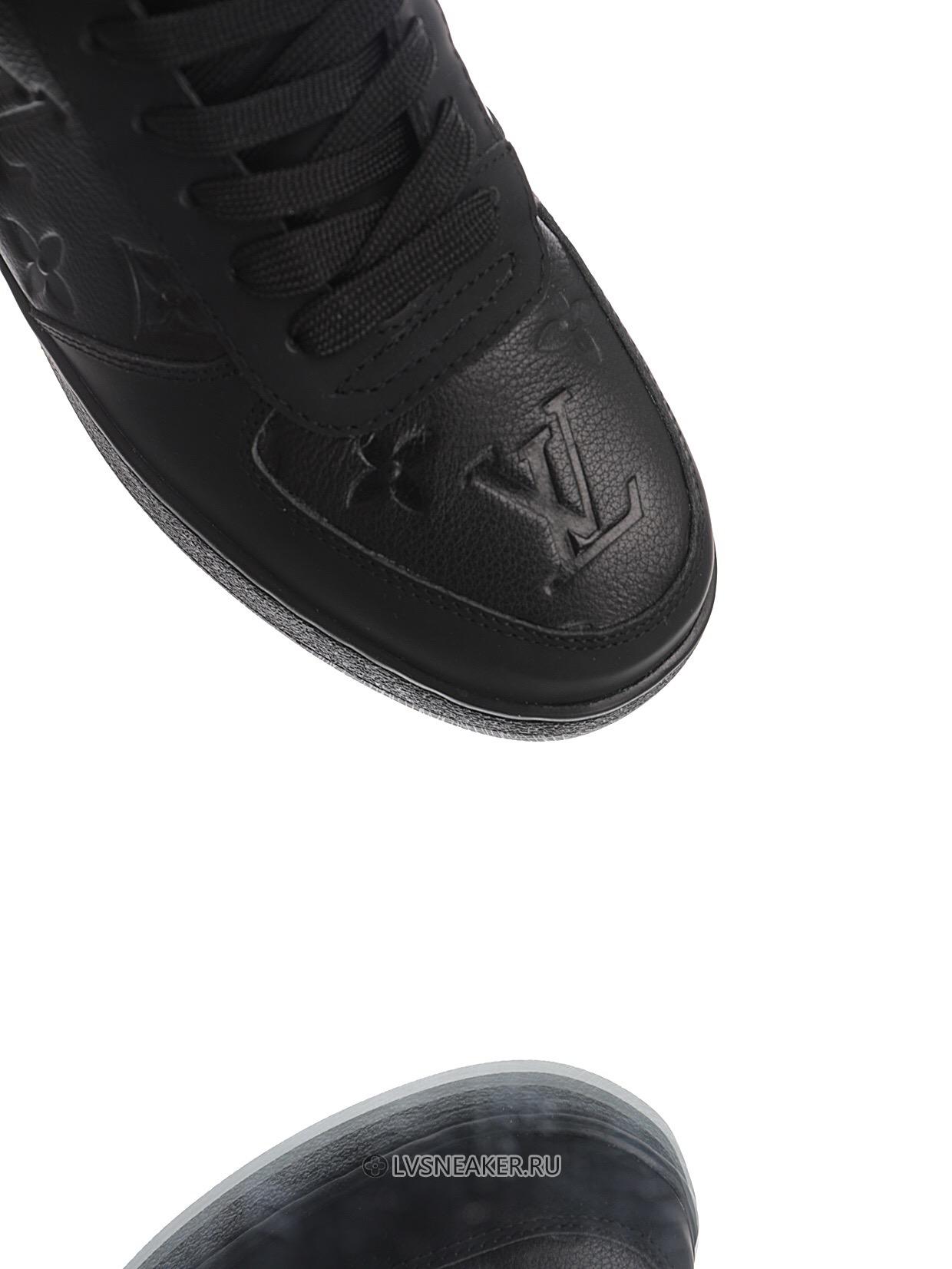 Louis Vuitton LV Rivoli Ankle High Boot "Black with Iridescent Back" 1A7S7 Sneakers