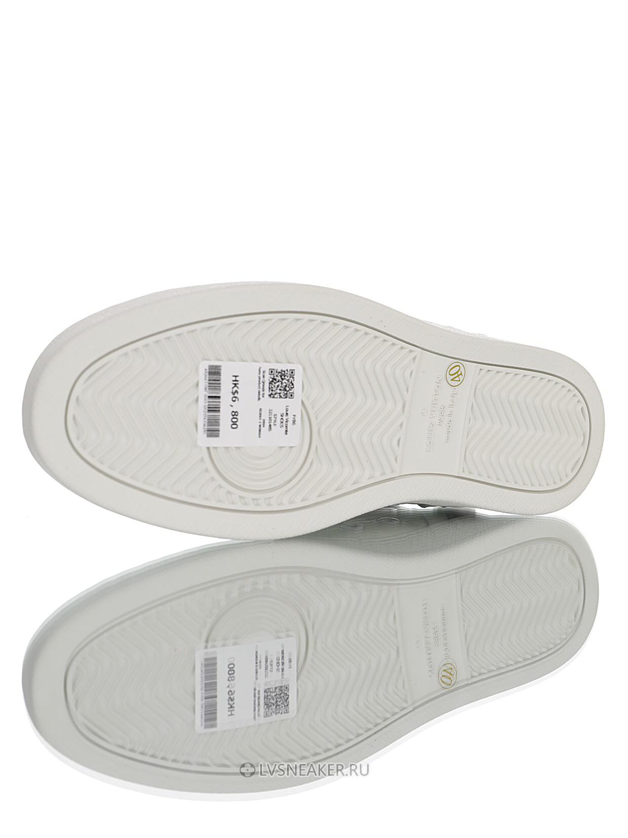 Louis Vuitton LV Rivoli Ankle High Boot "White with Iridescent Back" 1A7S6 Sneakers