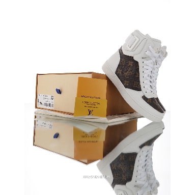 Louis Vuitton LV Rivoli Ankle High Boot "White Monogram" 1A87Q4-2 Sneakers