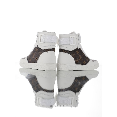 Louis Vuitton LV Rivoli Ankle High Boot "White Monogram" 1A87Q4-2 Sneakers