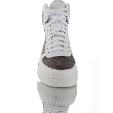 Louis Vuitton LV Rivoli Ankle High Boot "White Monogram" 1A87Q4-2 Sneakers