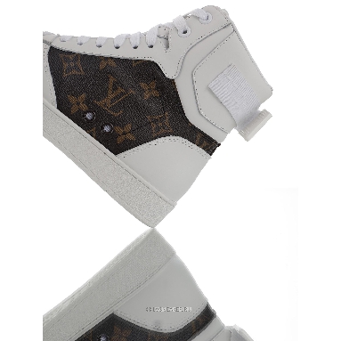 Louis Vuitton LV Rivoli Ankle High Boot "White Monogram" 1A87Q4-2 Sneakers