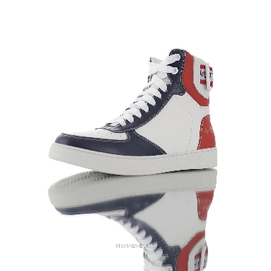 Louis Vuitton LV Rivoli Ankle High Boot "White Red Blue" 1A7S6-2 Sneakers