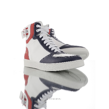 Louis Vuitton LV Rivoli Ankle High Boot "White Red Blue" 1A7S6-2 Sneakers