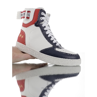 Louis Vuitton LV Rivoli Ankle High Boot "White Red Blue" 1A7S6-2 Sneakers