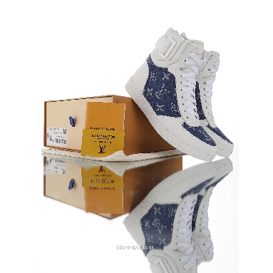 Louis Vuitton LV Rivoli Ankle High Boot "Monogram Denim" 1A8E3C-2 Sneakers