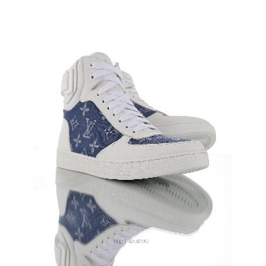 Louis Vuitton LV Rivoli Ankle High Boot "Monogram Denim" 1A8E3C-2 Sneakers