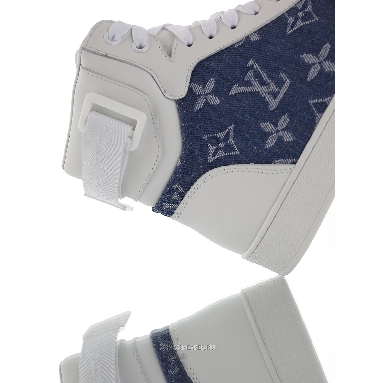 Louis Vuitton LV Rivoli Ankle High Boot "Monogram Denim" 1A8E3C-2 Sneakers