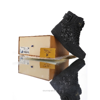 Louis Vuitton LV Rivoli Ankle High Boot "Black Monogram with Grey" 1A8V7U-2 Sneakers