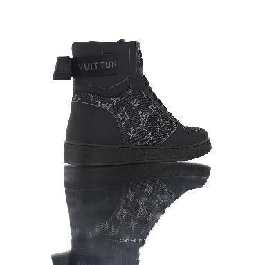 Louis Vuitton LV Rivoli Ankle High Boot "Black Monogram with Grey" 1A8V7U-2 Sneakers
