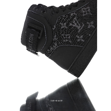 Louis Vuitton LV Rivoli Ankle High Boot "Black Monogram with Grey" 1A8V7U-2 Sneakers