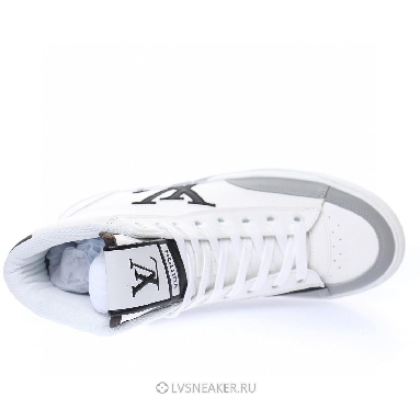 Louis Vuitton LV Charlie Ankle High Boot "White Black" 1A99AZ Sneakers