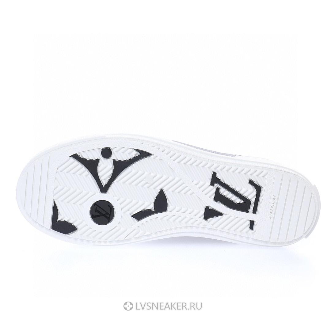 Louis Vuitton LV Charlie Ankle High Boot "White Black" 1A99AZ Sneakers