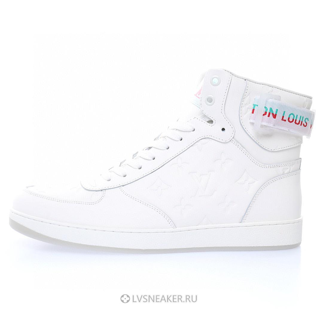 Louis Vuitton LV Rivoli Ankle High Boot "White Monogram" 1A8K2D Sneakers