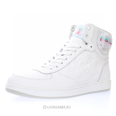 Louis Vuitton LV Rivoli Ankle High Boot "White Monogram" 1A8K2D Sneakers