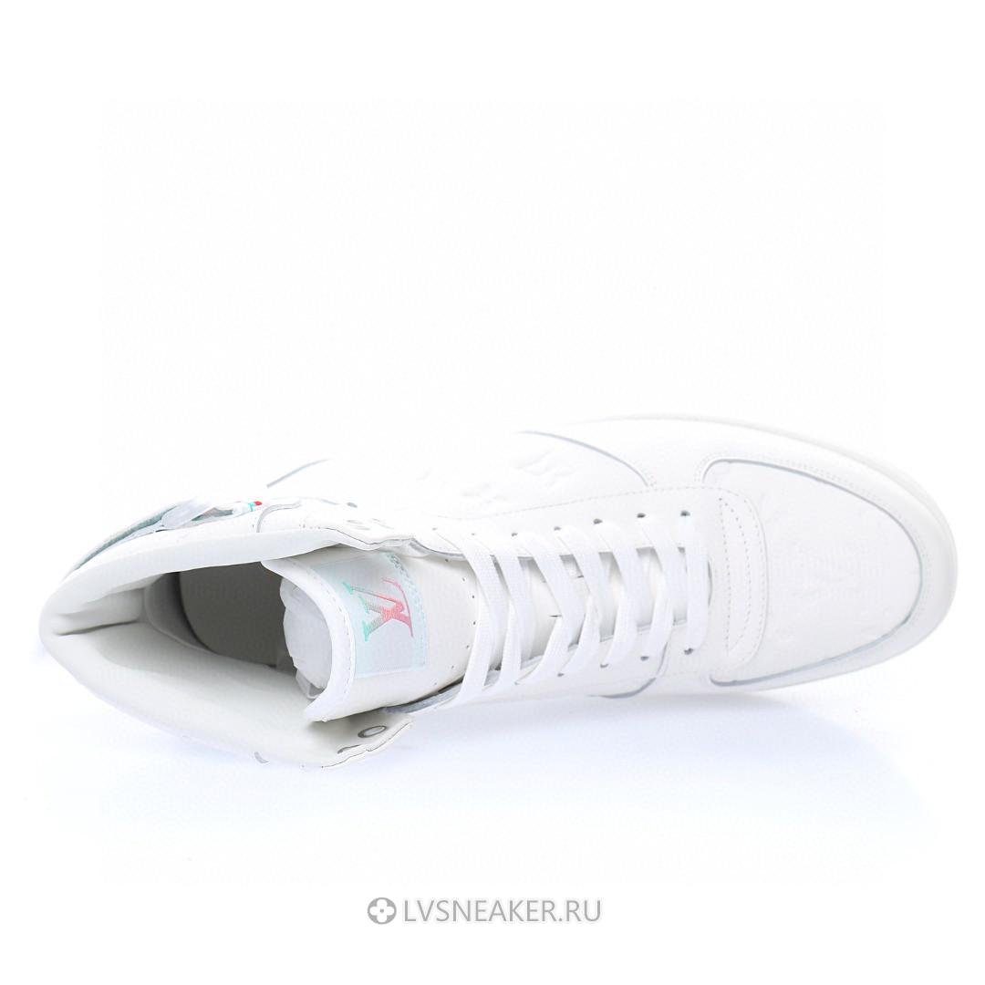Louis Vuitton LV Rivoli Ankle High Boot "White Monogram" 1A8K2D Sneakers